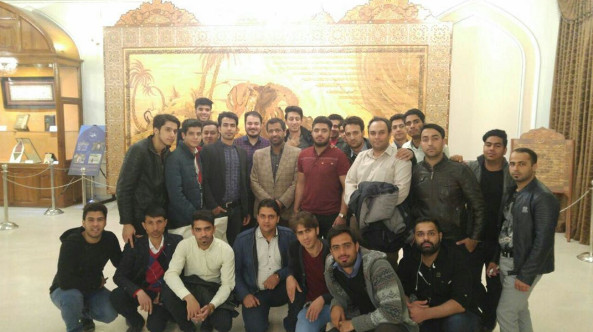 بازدید دانشجویان گروه معماری آموزشکده سما مشهد از موزه حرم مطهر